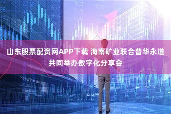 山东股票配资网APP下载 海南矿业联合普华永道共同举办数字化分享会